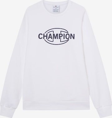 Sweat-shirt Champion Authentic Athletic Apparel en blanc : devant