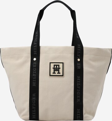 TOMMY HILFIGER Shopper in White: front