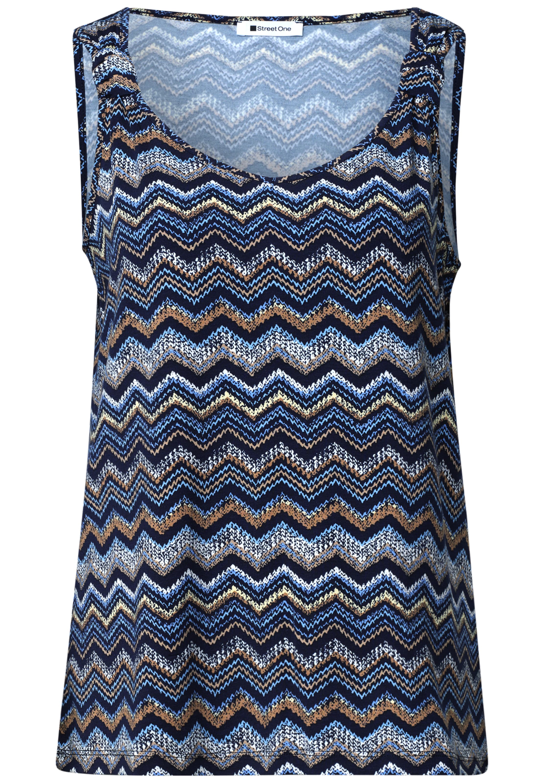 STREET ONE Top in Blue: front