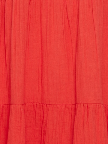 ICHI Sommerkjole 'IAFOXA' i rød