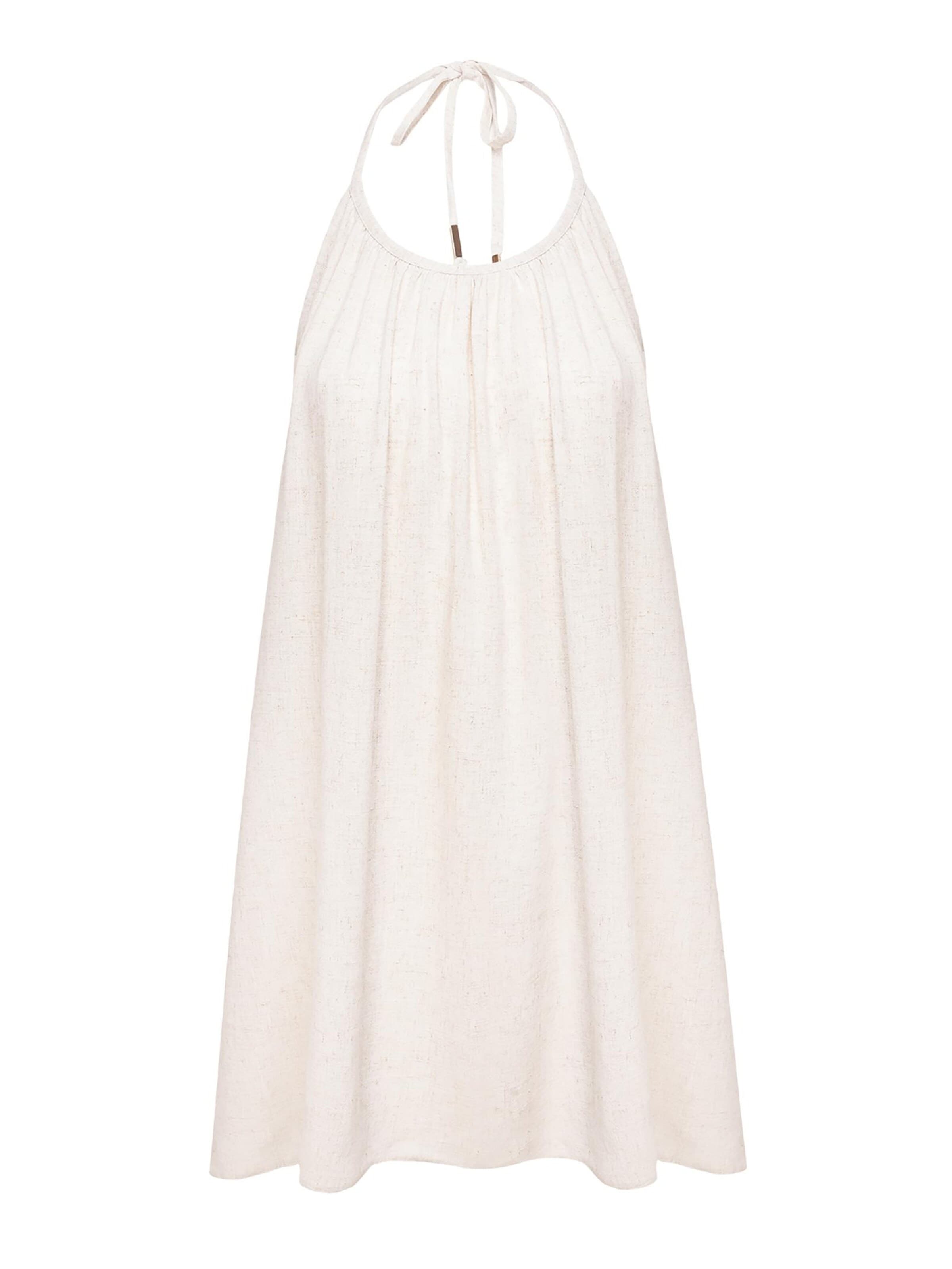 Robe 'Sola' mandragora en beige : devant