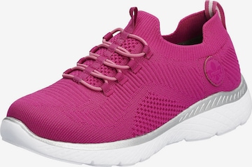 Slip on 'M5074' Rieker Sport en rose : devant