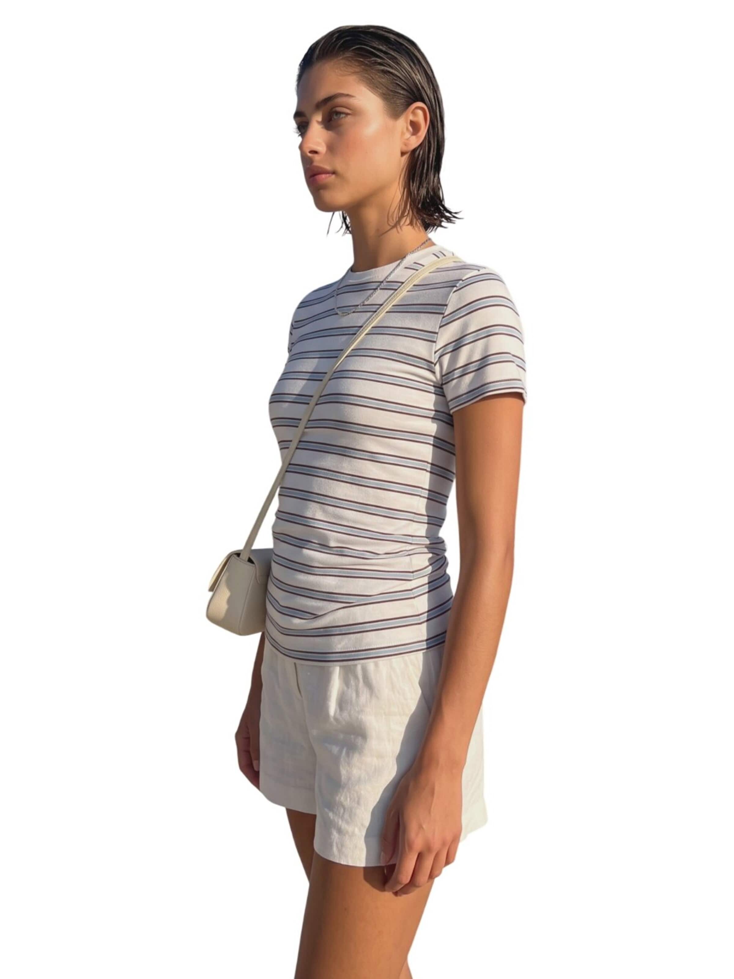 Alexa Dash Shirt‌‌‌‌ in Beige