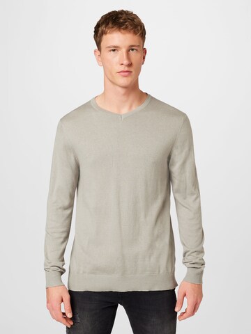 Pull-over 'EMIL' JACK & JONES en gris : devant