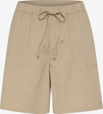 CULTURE Regular Shorts 'Halina' in Beige: Vorderseite