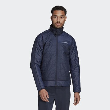 ADIDAS TERREX Outdoor jacket in Blue: front