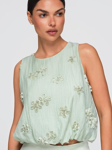 Camicia da donna di Ombre in verde