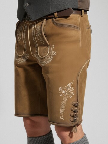Krüger Buam Regular Traditional pants '963569' in Brown