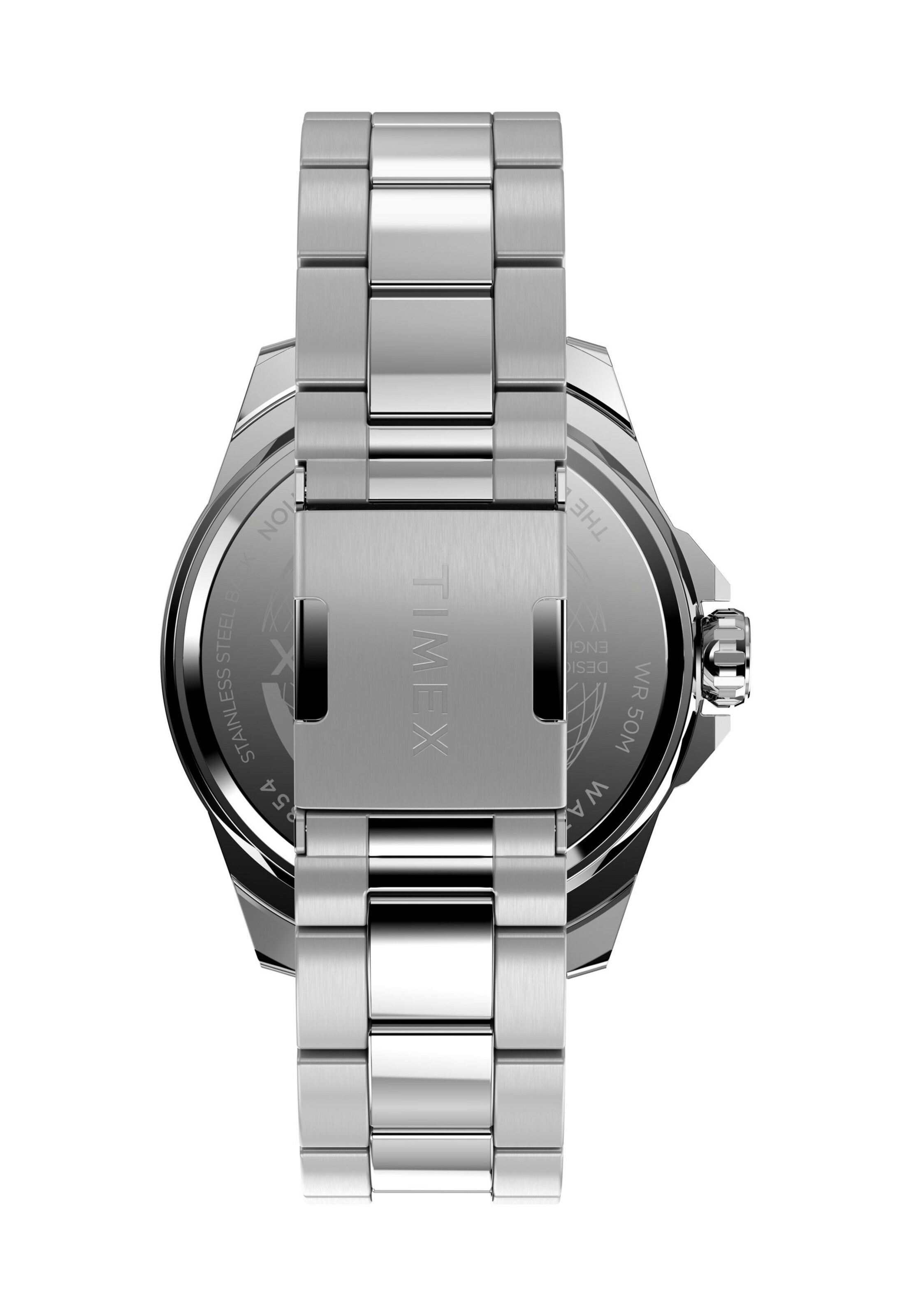 Montre à affichage analogique 'Essex' TIMEX en argent