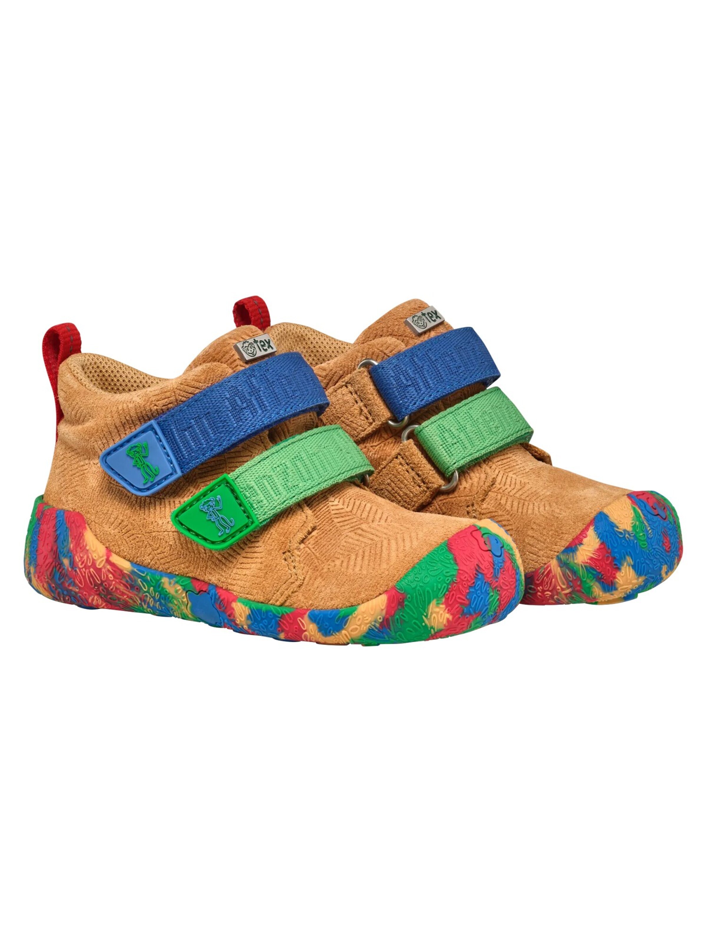 Affenzahn First-Step Shoes 'Lauflernschuh Leder Talky' in Mixed colors