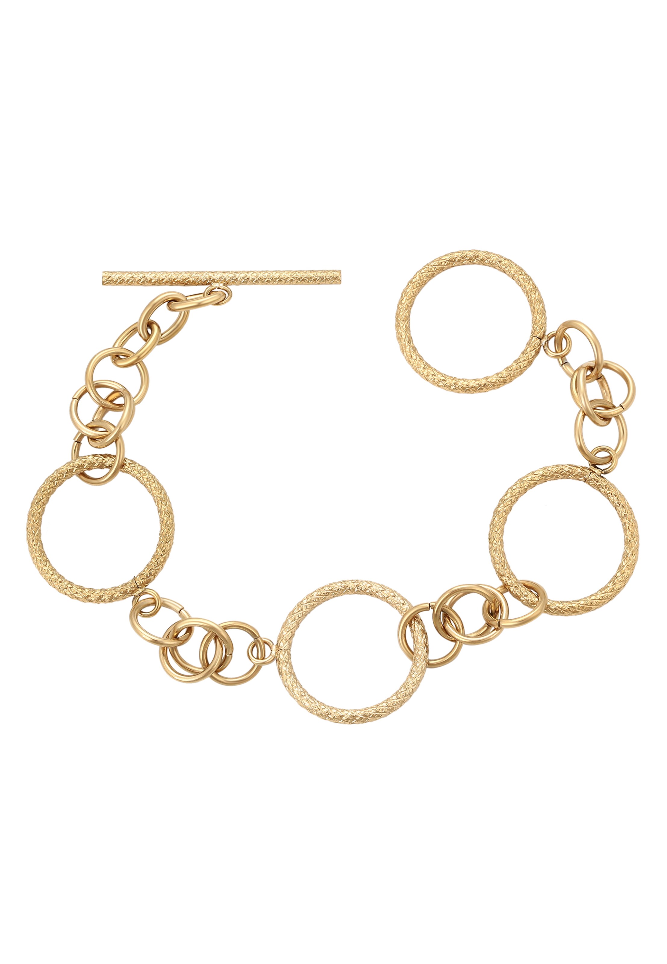 Bracelet faina en or : devant