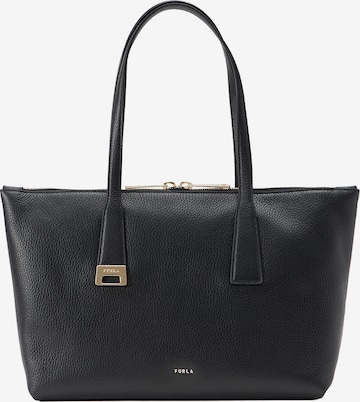 Plase de cumpărături 'OLIVIA' de la FURLA pe negru: față