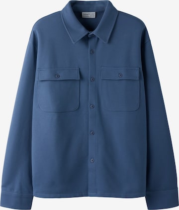 NAME IT - Ajuste confortable Chaqueta de entretiempo en azul: frente