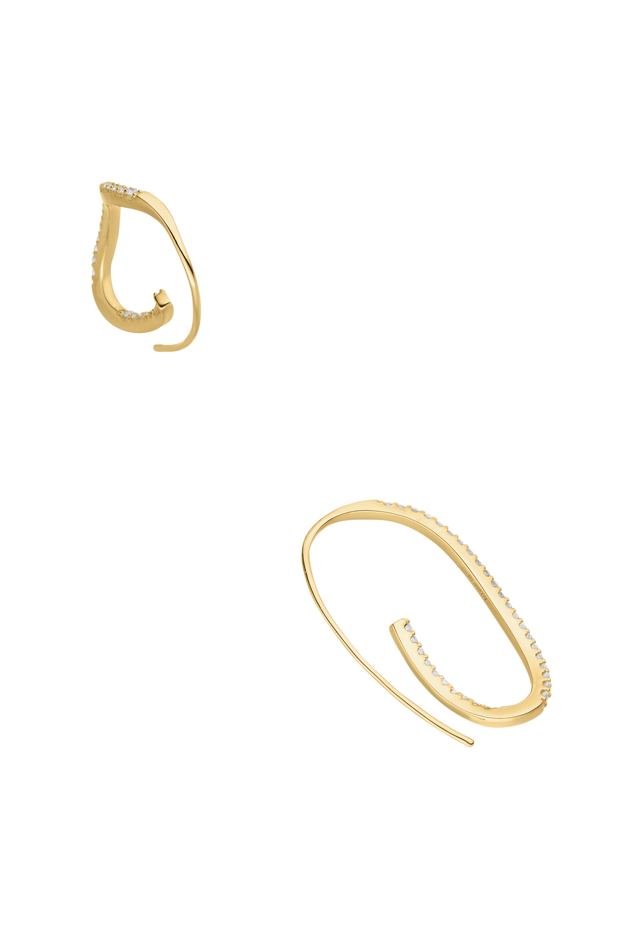 Nana Kay Earrings 'Glamour Girl' in Gold