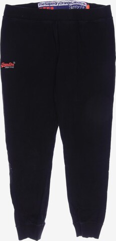 Superdry Pants in L in Black: front