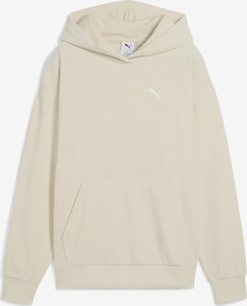 Sweat-shirt 'Essentials' PUMA en blanc : devant