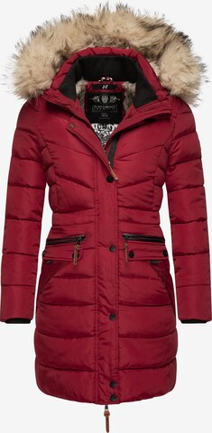 Manteau d’hiver 'Paula' NAVAHOO en rouge : devant