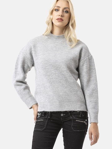 CIPO & BAXX Pullover in Grau: Vorderseite