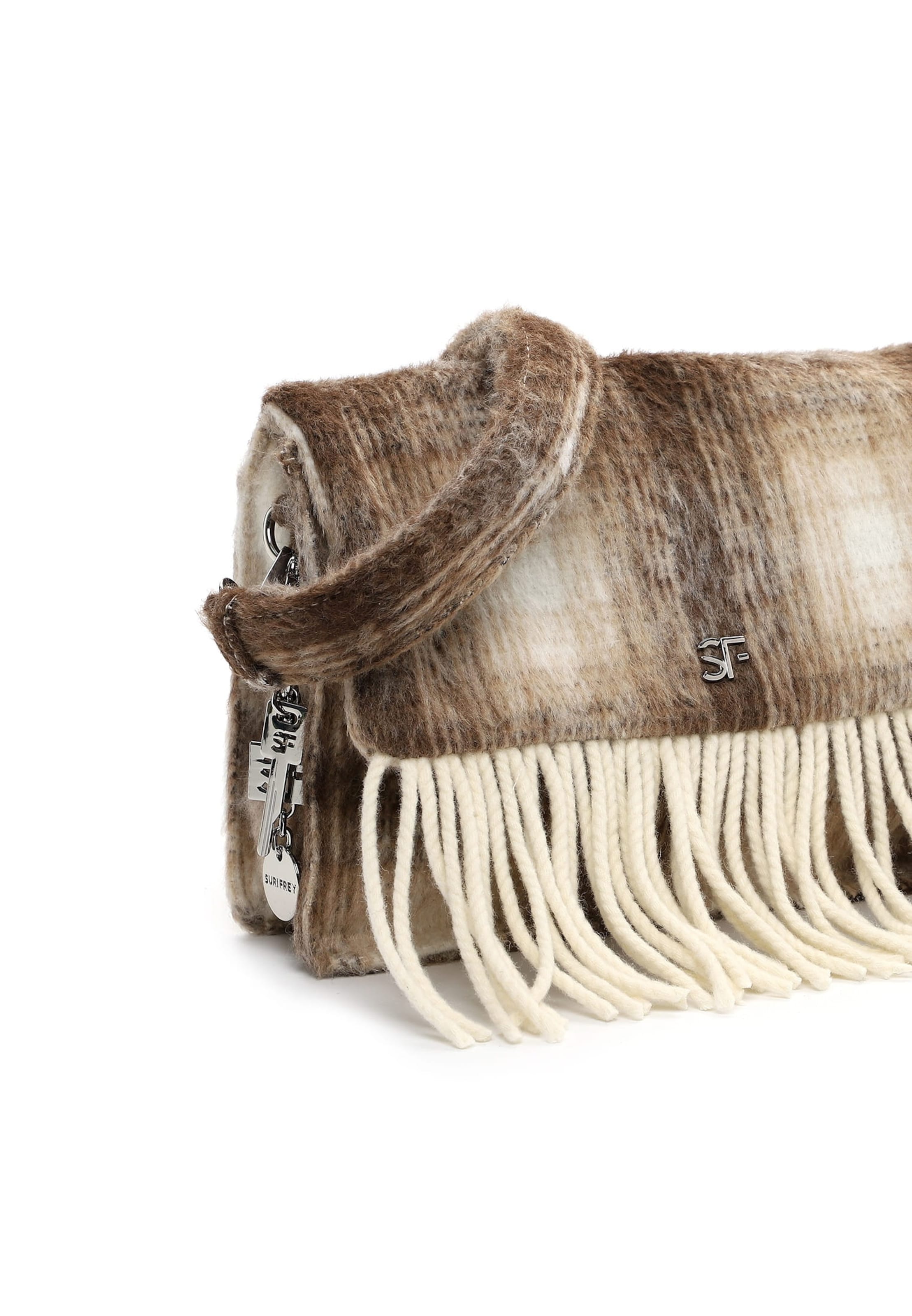 Suri Frey Skuldertaske ' SFY Philly ' i brun