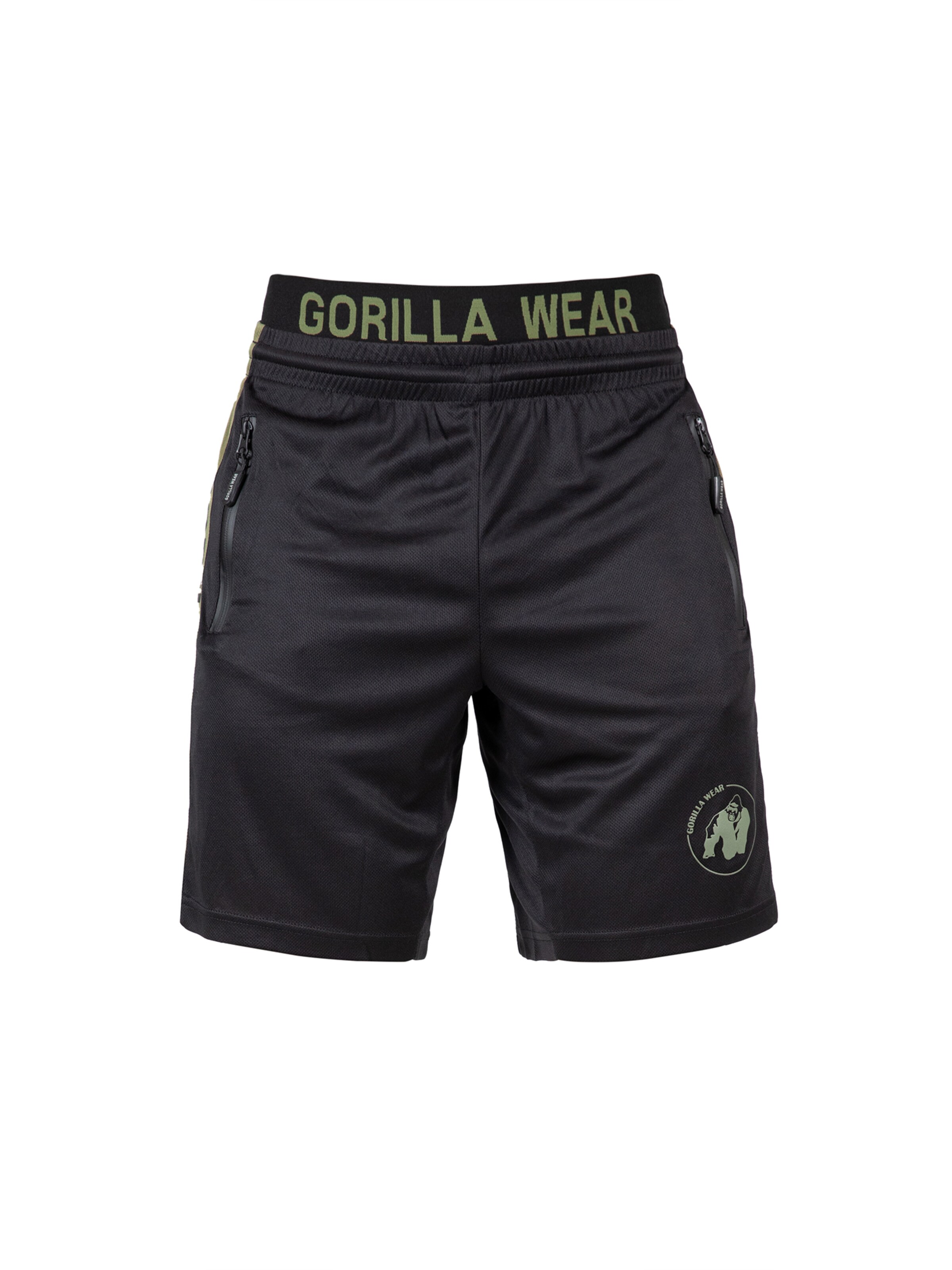 Gorilla Wear Broek 'Atlanta' in Zwart: voorkant
