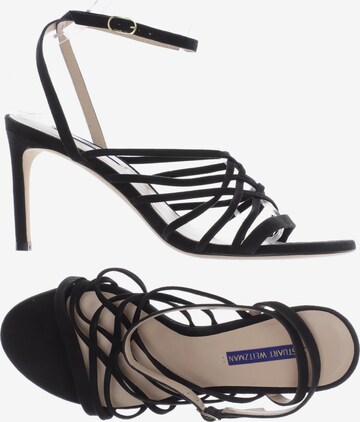 Stuart Weitzman Sandalen 41,5 in Schwarz: predná strana