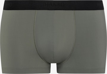 Hanro Boxer shorts ' Micro Touch ' in Green: front