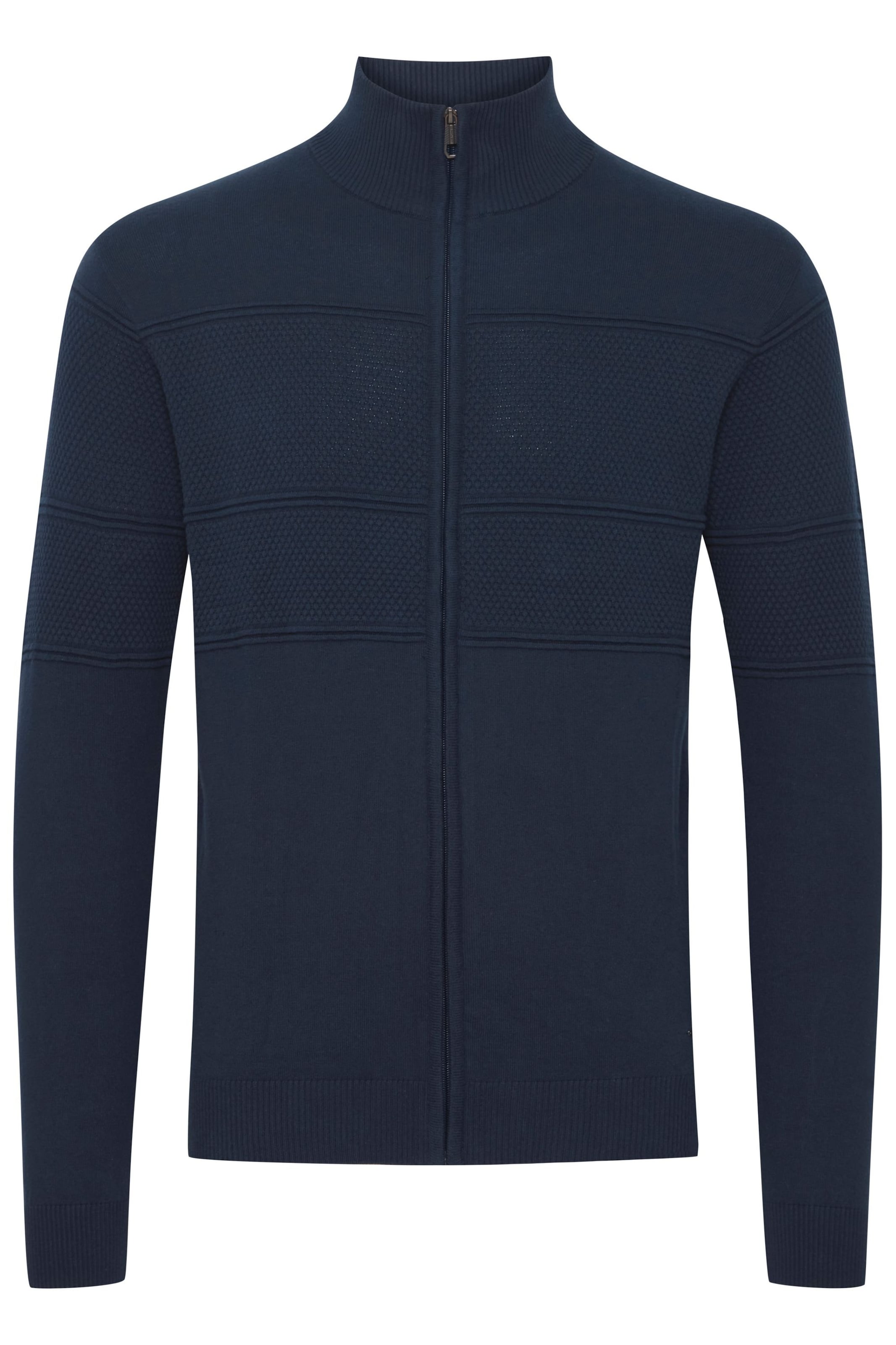 11 Project - Casaco de malha 'Yannik' em azul: frente