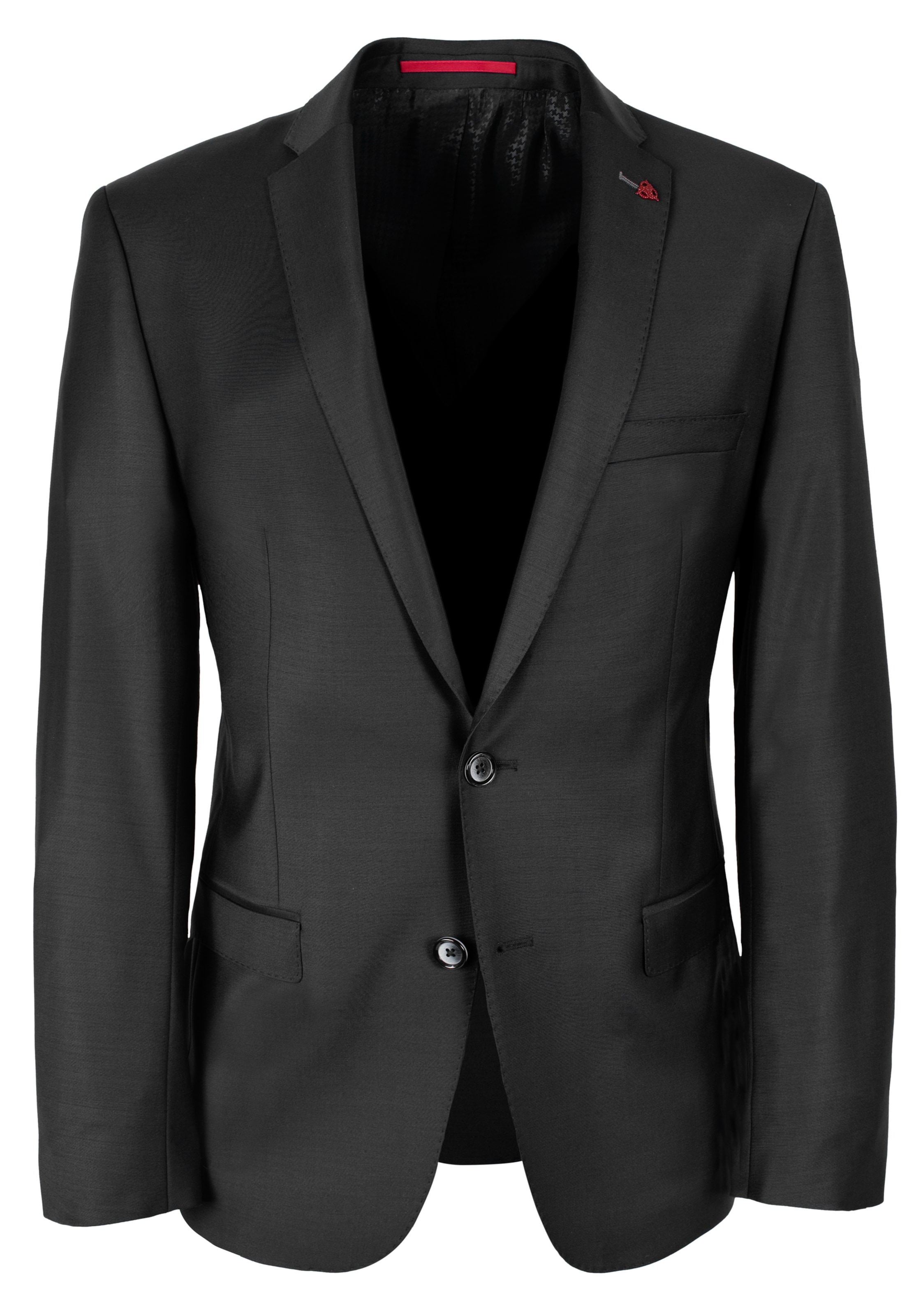ROY ROBSON Slim fit Business Blazer in Black: front