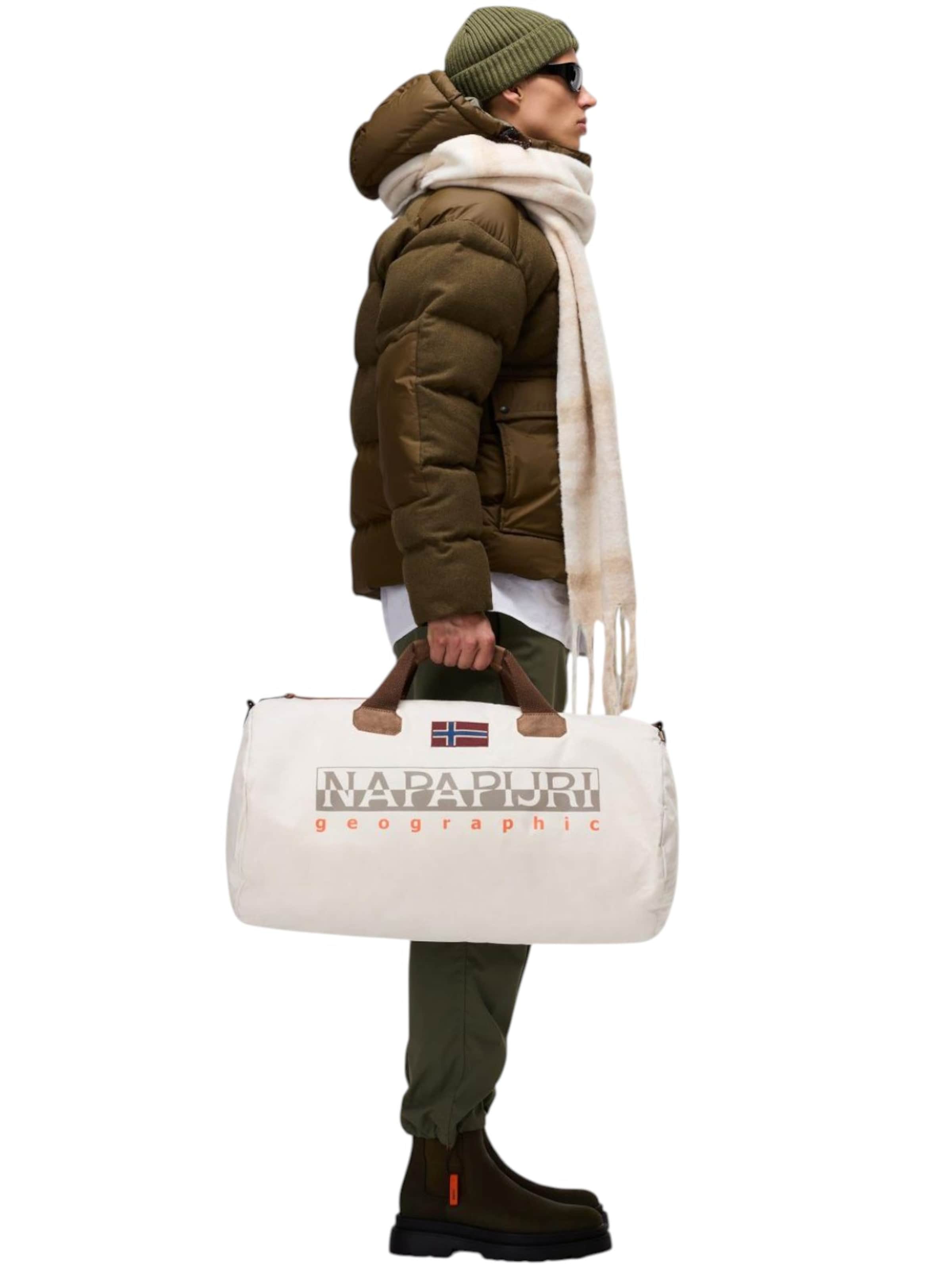 Borsa da viaggio di NAPAPIJRI in beige