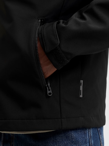 JACK & JONES Prehodna jakna 'JJLUPO' | črna barva
