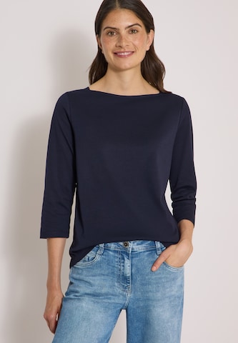 Maglietta di CECIL in blu: frontale