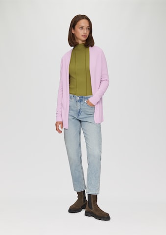 s.Oliver Gebreid vest in Lila