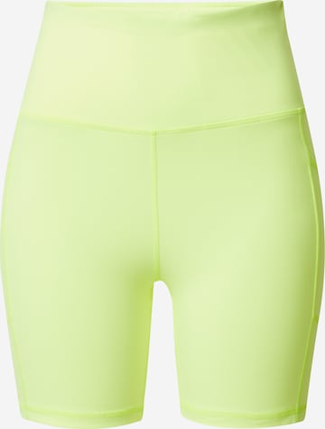 DKNY Performance Skinny Workout Pants 'BALANCE' in Yellow: front