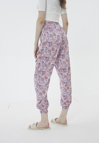 AIKI KEYLOOK Regular Broek 'Dejavu' in Lila