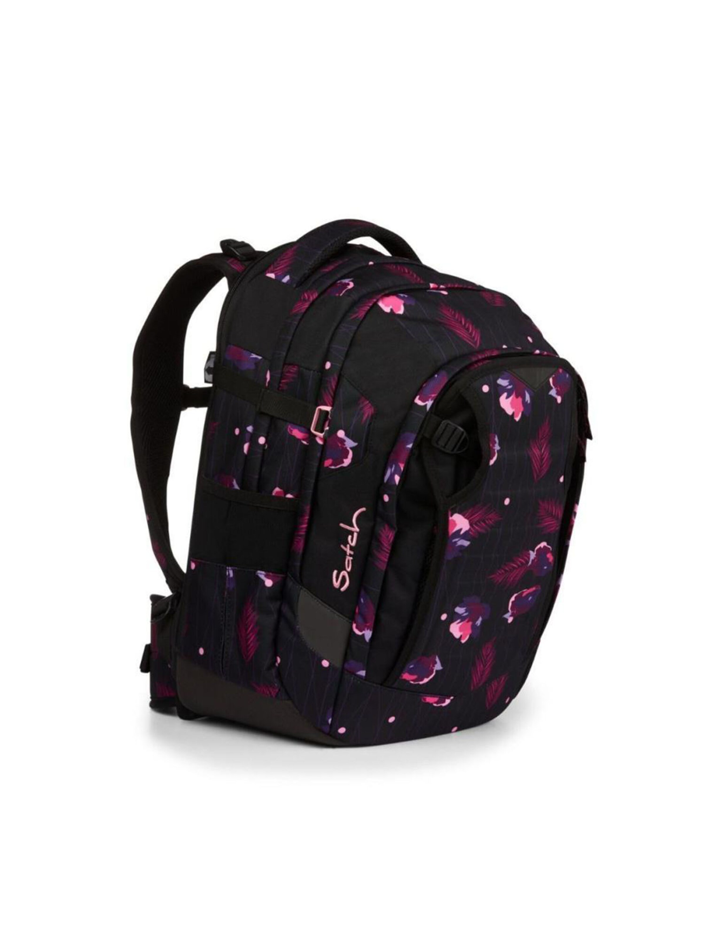 Satch Backpack 'Satch Match Schulrucksack Set 3tlg' in Pink