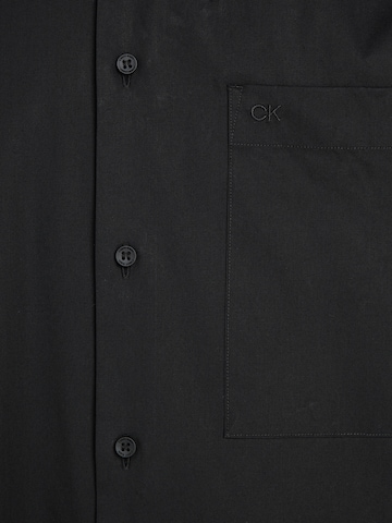 Calvin Klein Regular fit Button Up Shirt in Black