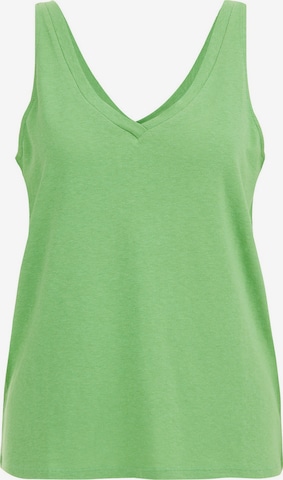 WE Fashion - Top em verde: frente