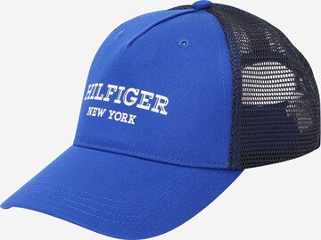 Casquette TOMMY HILFIGER en bleu : devant