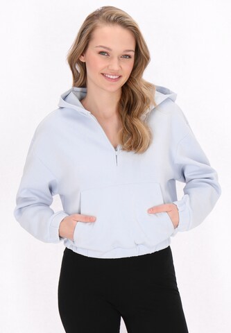 Sweat-shirt 'Fashion Look' myMo ATHLSR en bleu : devant