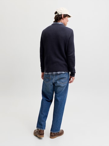 Pullover 'JJPANNEL' di JACK & JONES in blu