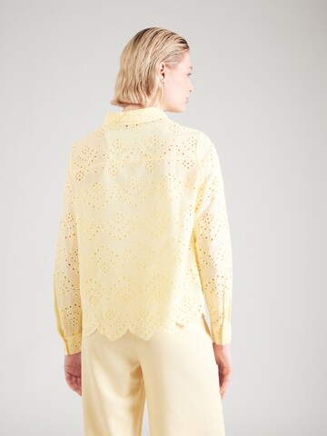 PIECES Bluza 'PCVILDE' | rumena barva