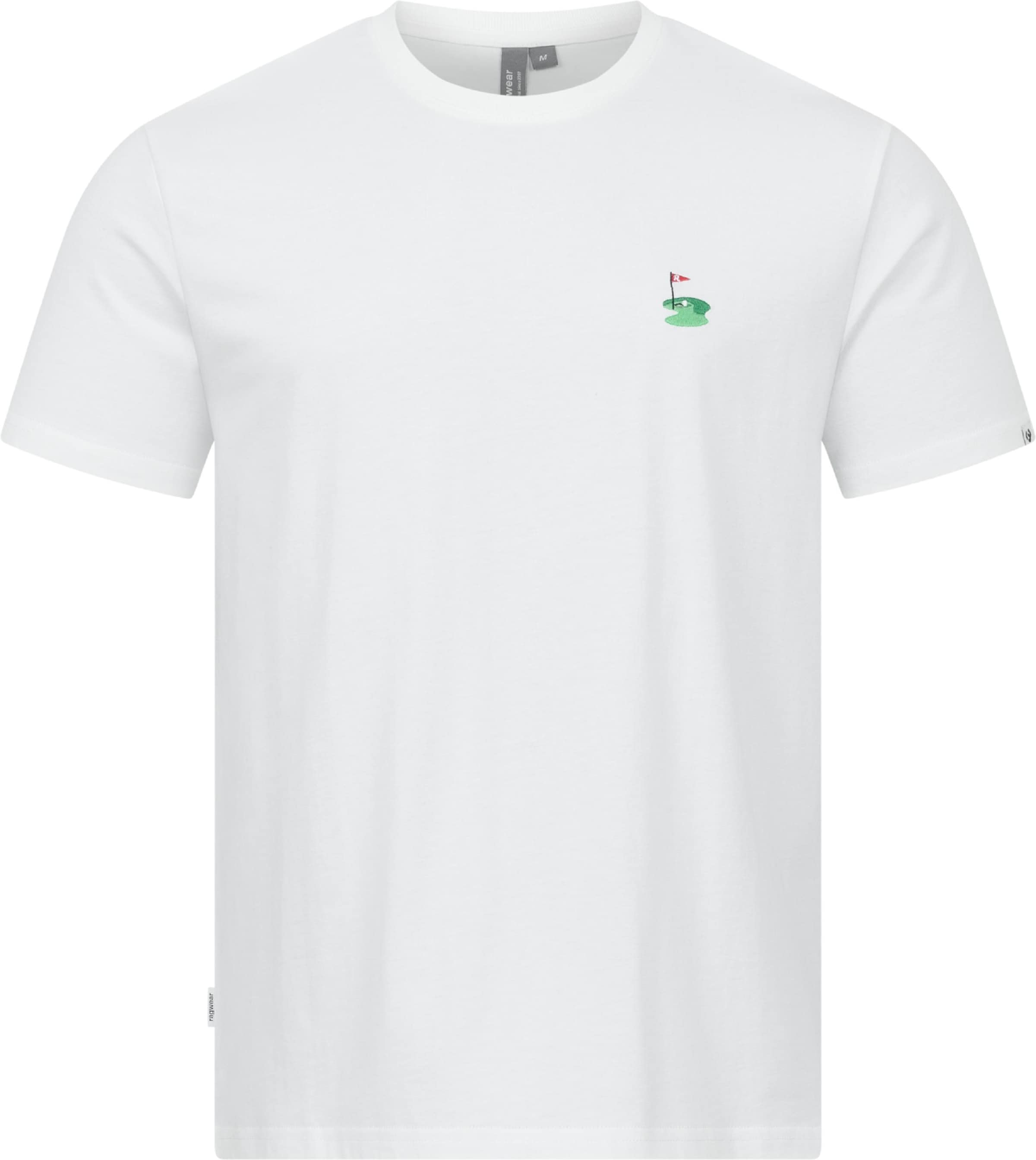 Ragwear T-Shirt in Weiß: Vorderseite