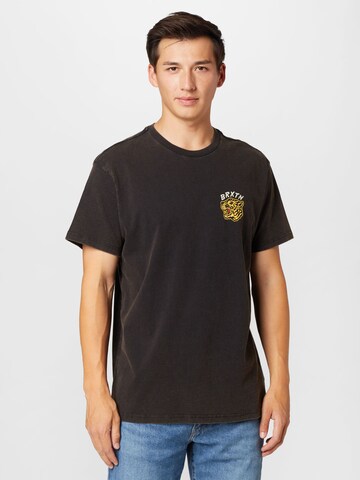 Brixton T-Shirt 'KIT' in Schwarz: predná strana