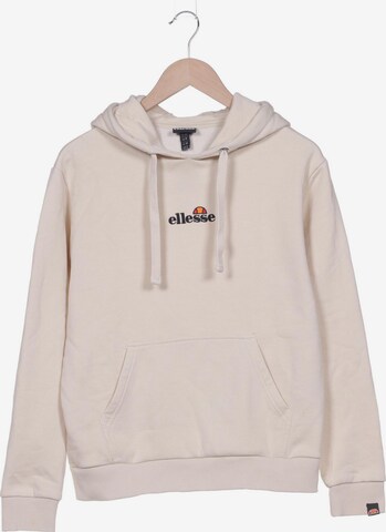 ELLESSE Sweatshirt & Zip-Up Hoodie in M in Beige: front