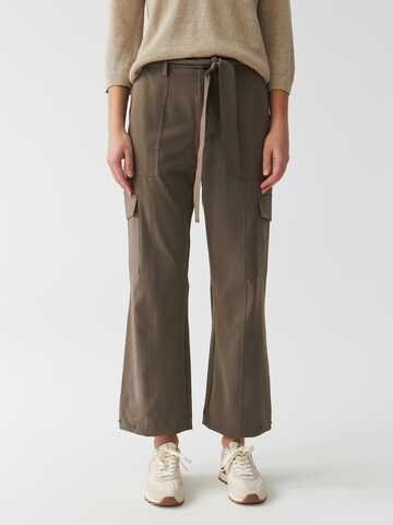 TATUUM Regular Cargo Pants 'Malti' in Green: front
