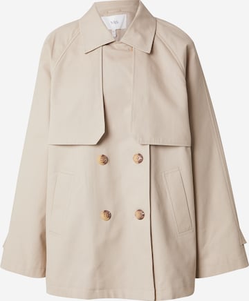 YAS Välikausitakki 'YASVENICE' värissä beige: etupuoli