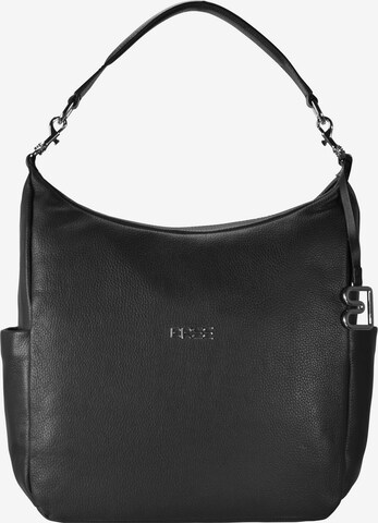 BREE Schultertasche 'Nola 6' in Schwarz: predná strana