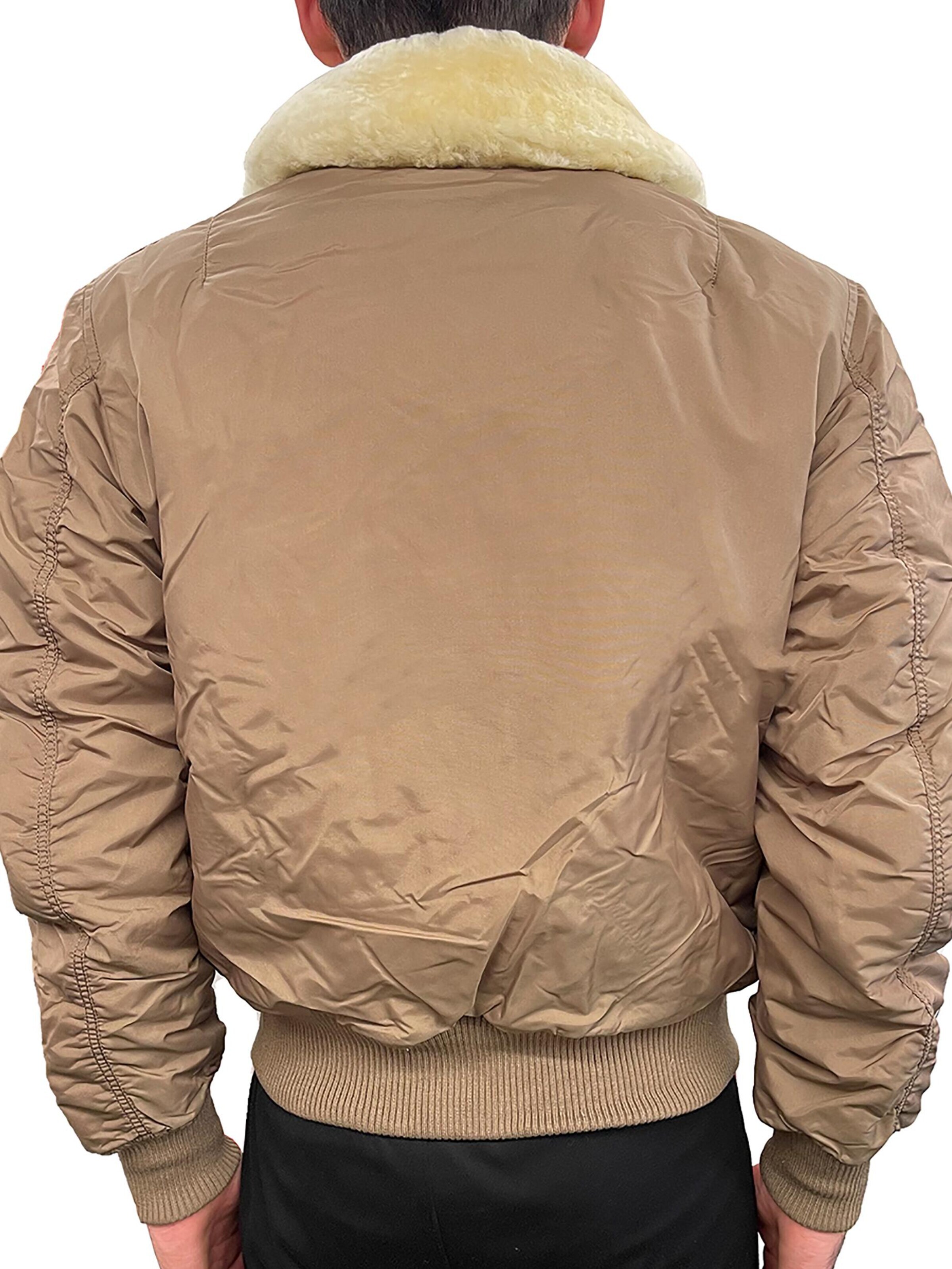 ALPHA INDUSTRIES Übergangsjacke 'Injector III'‌‌‌‌‌‌‌‌‌‌ in Braun