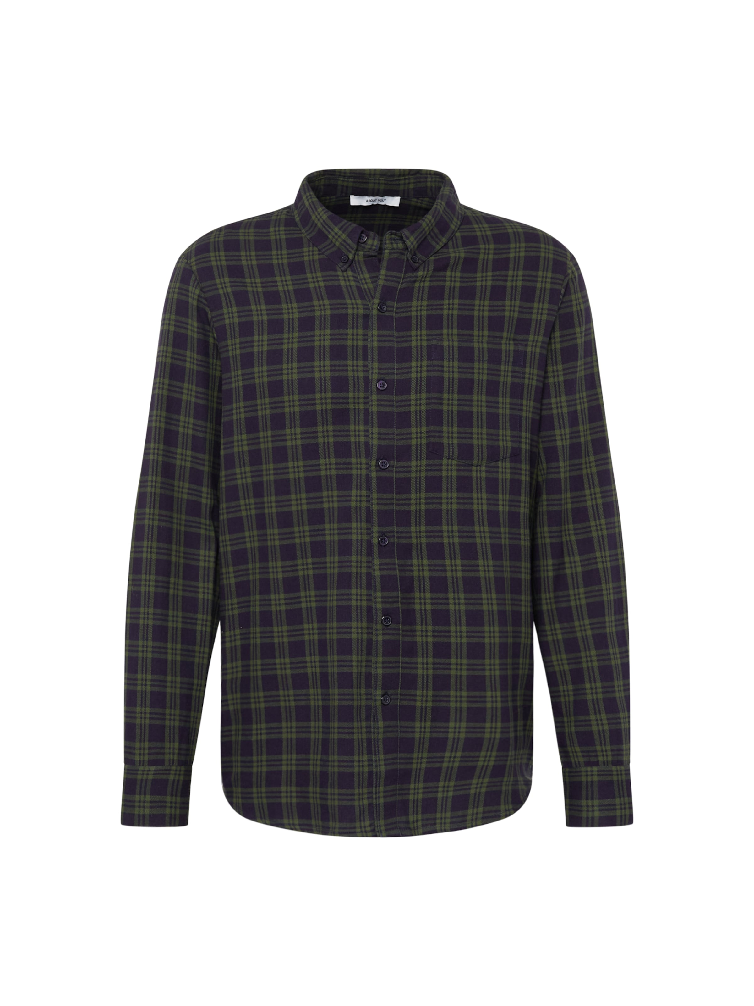 ABOUT YOU Tavaline suurus Triiksärk 'Alex', värv sinine: eest vaates