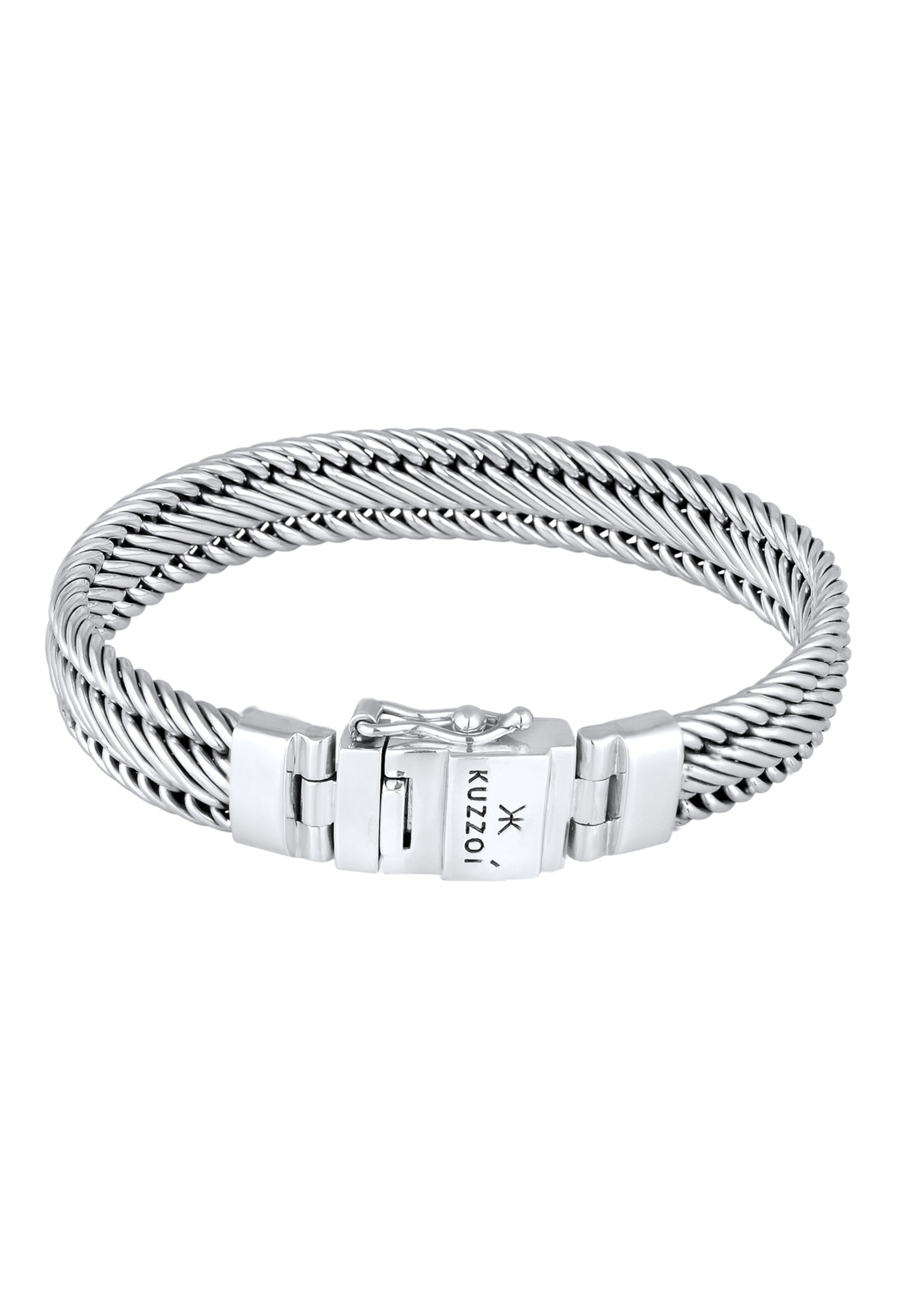 Bracelet KUZZOI en argent : devant